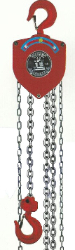 飞鸽牌葫芦的起重链条不能斜拉起吊